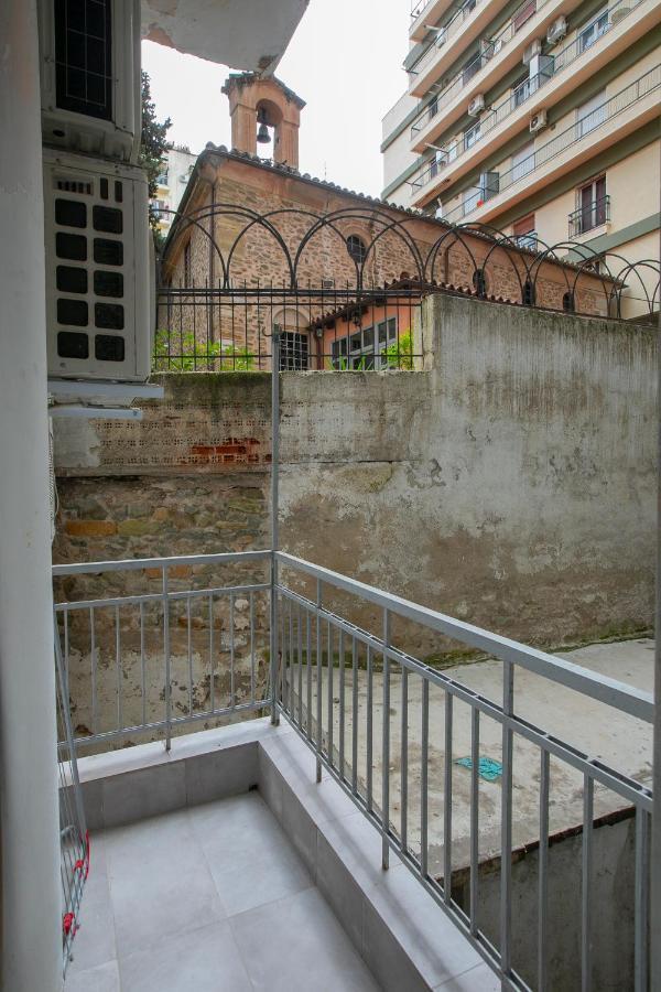 Ferienwohnung Orange And Blue Studio Downtown 5 Min From White Tower Thessaloniki Exterior foto
